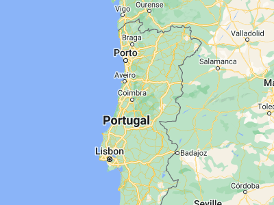Map showing location of Lousã (40.11673, -8.24921)