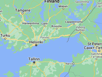 Map showing location of Lovisa (60.45659, 26.22505)