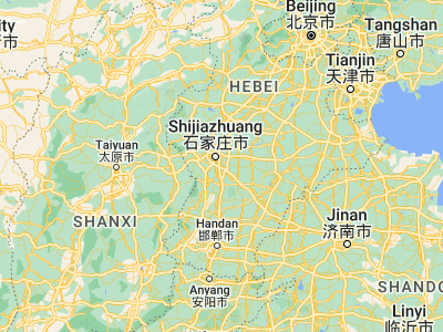 Map showing location of Luancheng (37.87917, 114.65167)