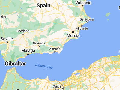 Map showing location of Lubrín (37.21538, -2.06678)