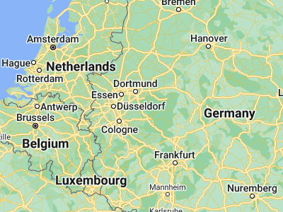 Map showing location of Lüdenscheid (51.21977, 7.6273)