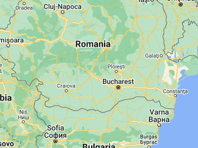 Map showing location of Ludeşti (44.86667, 25.23333)