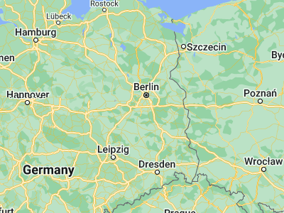 Map showing location of Ludwigsfelde (52.30322, 13.25405)