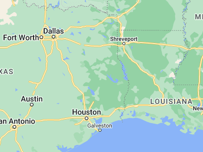 Map showing location of Lufkin (31.33824, -94.7291)