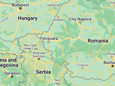 Map showing location of Lugoj (45.68861, 21.90306)