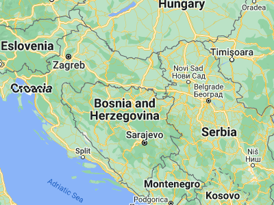 Map showing location of Lukavica (44.76452, 18.16887)