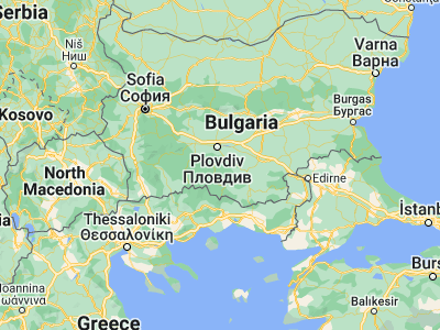 Map showing location of Lŭki (41.85, 24.81667)