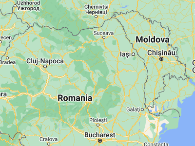 Map showing location of Lunca de Jos (46.56667, 25.98333)