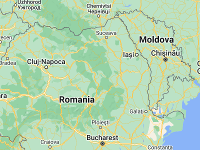 Map showing location of Lunca de Sus (46.53333, 25.96667)