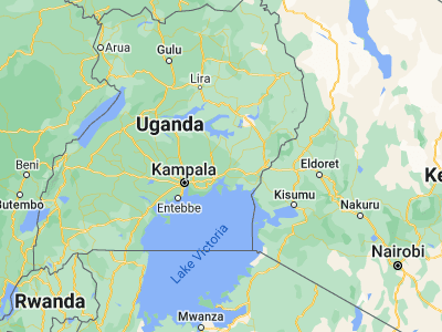 Map showing location of Luuka Town (0.70076, 33.3002)