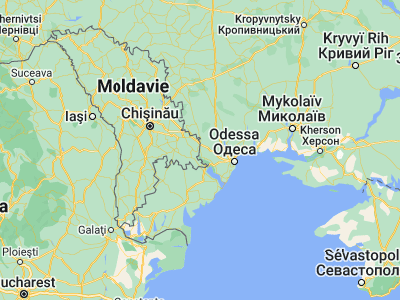 Map showing location of Lymanske (46.6557, 29.96722)