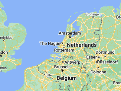 Map showing location of Maasdijk (51.95917, 4.21389)