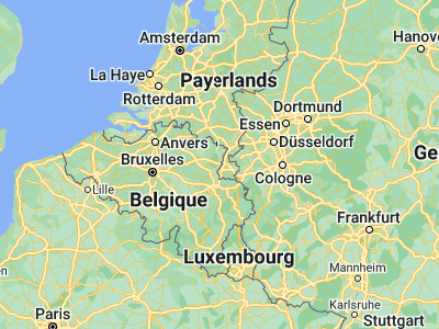 Map showing location of Maasmechelen (50.96545, 5.69452)