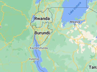 Map showing location of Mabamba (-3.59833, 30.50194)