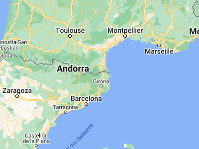 Map showing location of Maçanet de Cabrenys (42.38597, 2.74806)