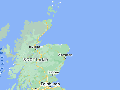 Map showing location of Macduff (57.67012, -2.49686)
