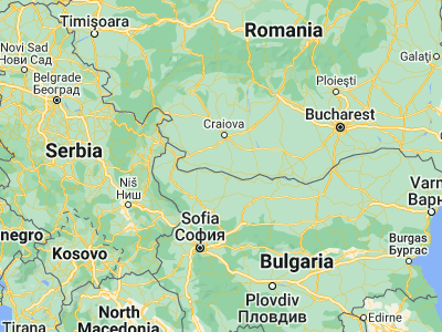 Map showing location of Măceşu de Jos (43.88333, 23.71667)