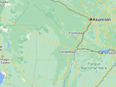 Map showing location of Machagai (-26.92614, -60.04956)