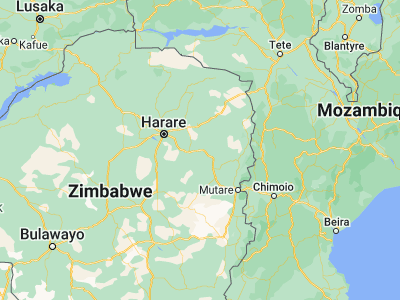 Map showing location of Macheke (-18.13901, 31.84933)