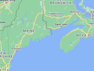 Map showing location of Machiasport (44.69869, -67.39471)