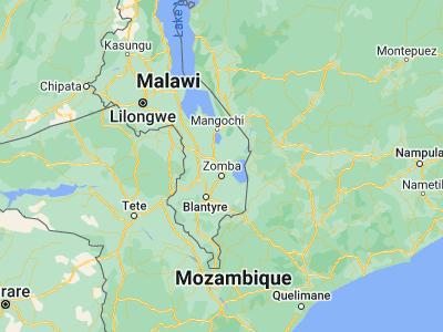 Map showing location of Machinga (-15.16849, 35.30002)