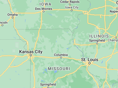 Map showing location of Macon (39.74226, -92.47269)