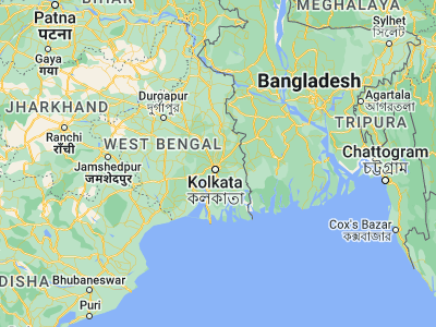 Map showing location of Madhyamgram (22.68944, 88.44594)