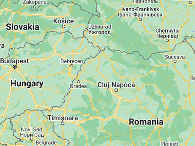 Map showing location of Măerişte (47.31667, 22.8)