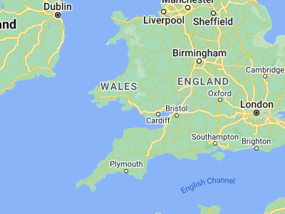 Map showing location of Maesteg (51.60926, -3.65823)