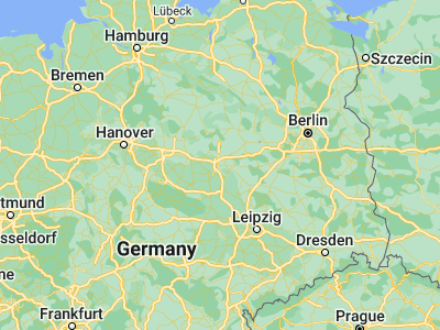 Map showing location of Magdeburg (52.12773, 11.62916)