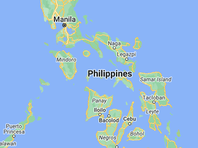 Map showing location of Magdiwang (12.49103, 122.51351)