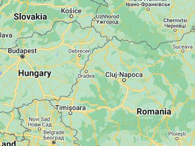 Map showing location of Măgeşti (47.01667, 22.45)
