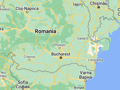 Map showing location of Măgurele (45.1, 26.03333)