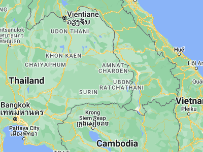 Map showing location of Maha Chana Chai (15.52935, 104.23847)