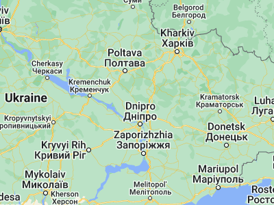 Map showing location of Mahdalynivka (48.92102, 34.91558)