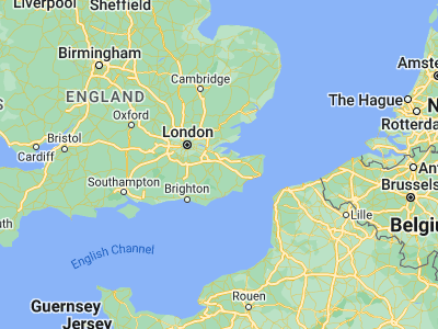 Map showing location of Maidstone (51.26667, 0.51667)