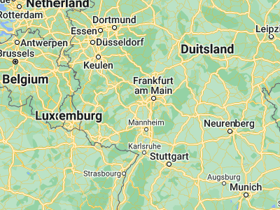 Map showing location of Mainz (49.98419, 8.2791)