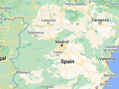 Map showing location of Majadahonda (40.47353, -3.87182)