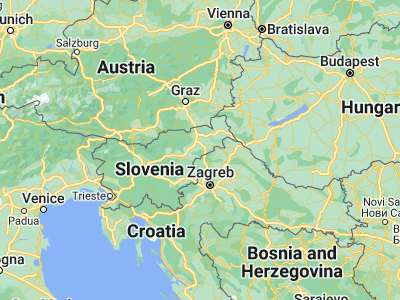 Map showing location of Majšperk (46.35167, 15.73361)