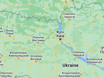 Map showing location of Makariv (50.46408, 29.81128)
