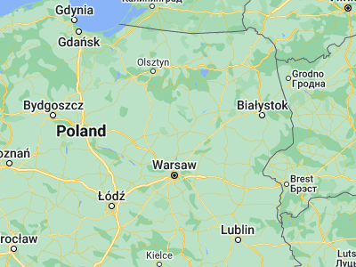 Map showing location of Maków Mazowiecki (52.86493, 21.10053)