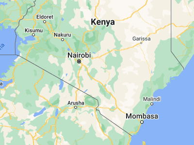 Map showing location of Makueni (-1.80409, 37.62034)