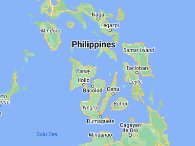 Map showing location of Malangabang (11.2367, 123.2062)
