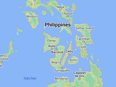 Map showing location of Malayo-an (11.0979, 123.0091)