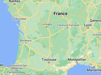 Map showing location of Malemort-sur-Corrèze (45.17009, 1.56193)