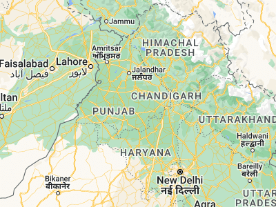 Map showing location of Māler Kotla (30.5309, 75.87949)