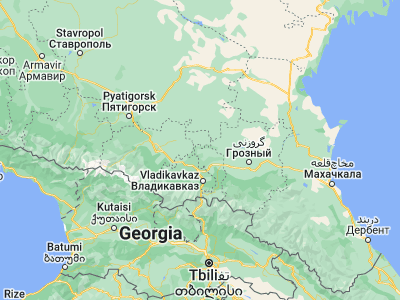 Map showing location of Malgobek (43.51118, 44.58821)