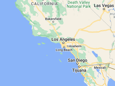 Map showing location of Malibu Beach (34.03279, -118.68842)