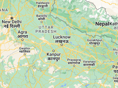 Map showing location of Malīhābād (26.92223, 80.71078)