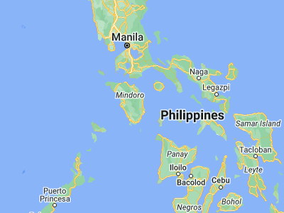 Map showing location of Malitbog (12.75212, 121.46592)
